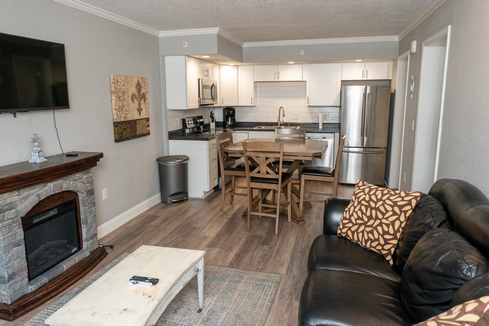 Unit Interior — Open Plan Living & Dining